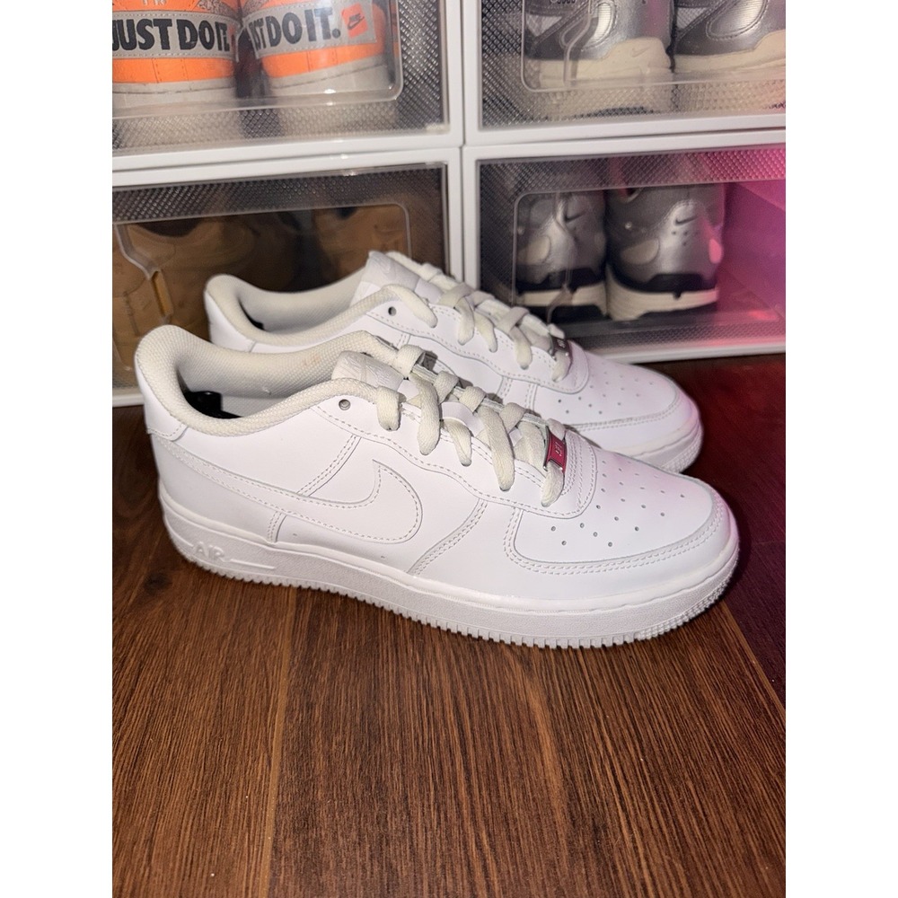 Size 7 (GS) - Nike Air Force 1 LE Low Triple White DH2920-111
